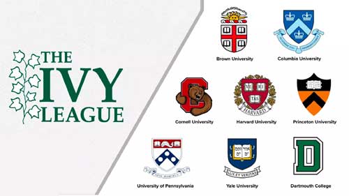 Ivy League universities, US